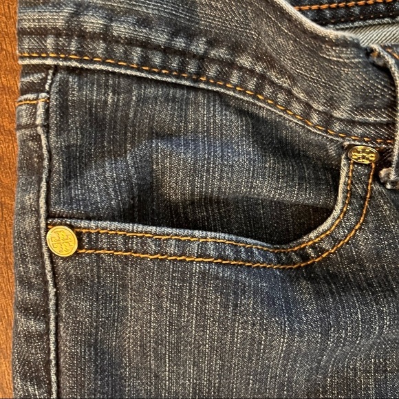 Tory Burch women’s boot cut classic jeans 30 waist pants - Picture 5 of 7